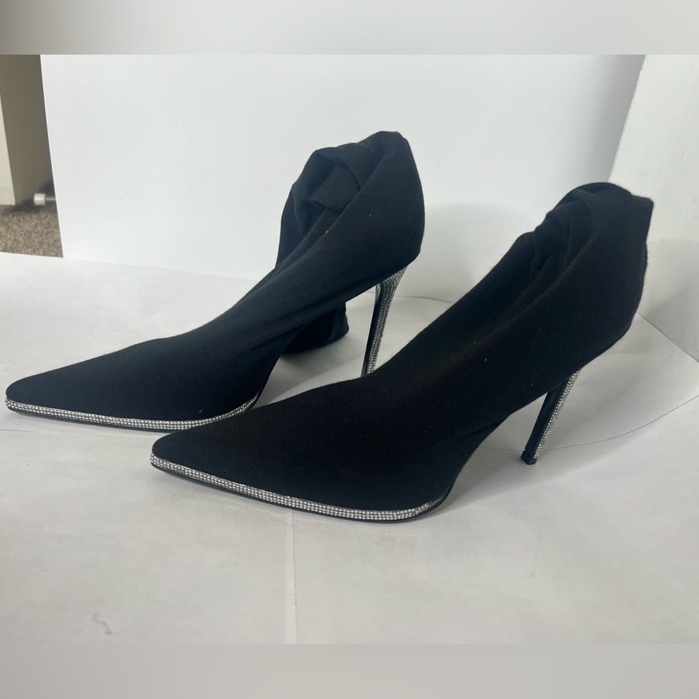 Rene Caovilla crystal embelished sock boots - Picture 16 of 16